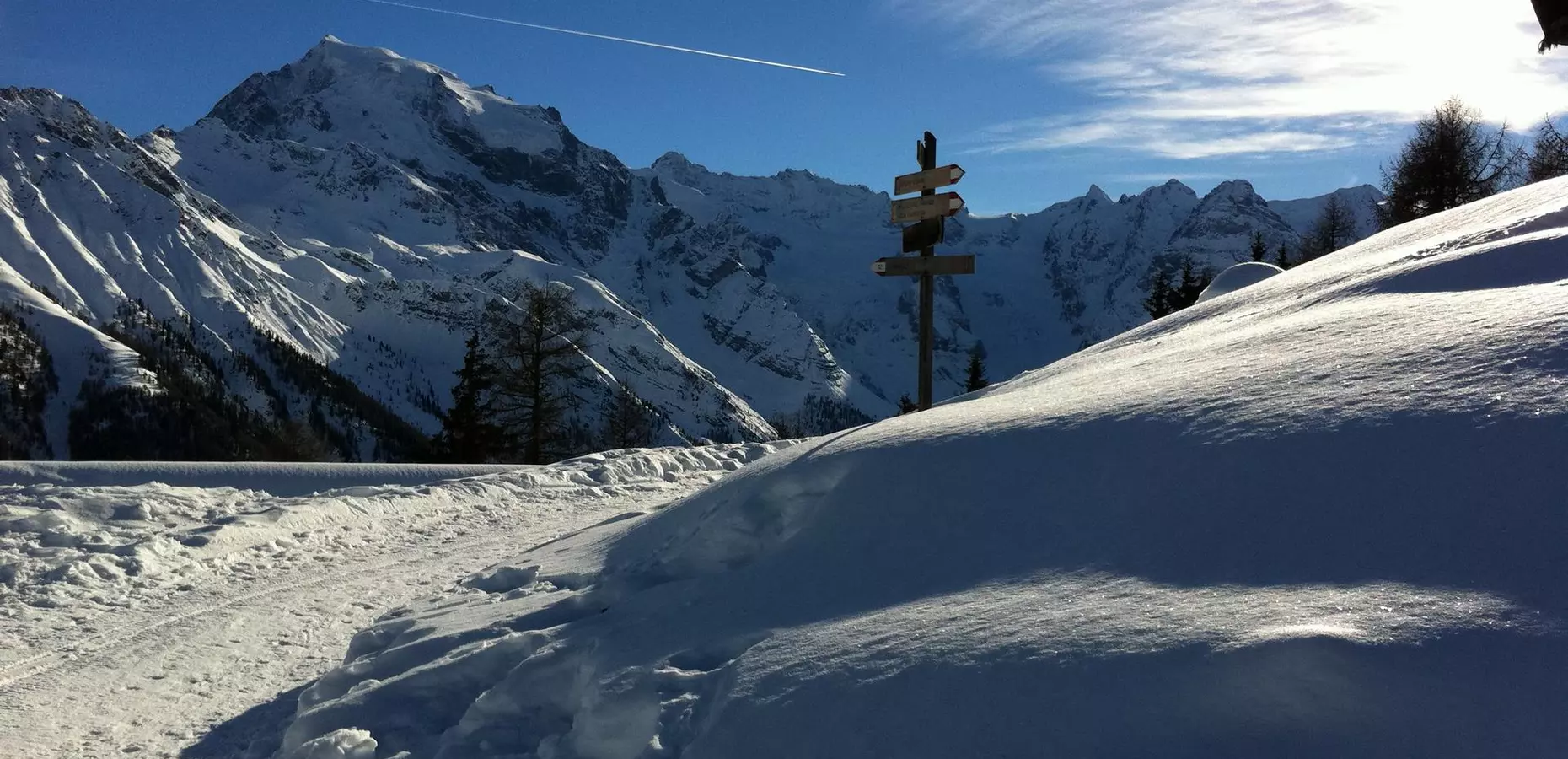 Winterwanderung Fragges- Furkelhütte